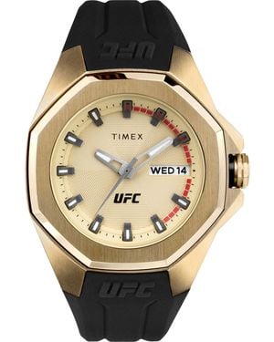 Timex Ufc Pro Watch Tw2V57100 Silicone - Metallic