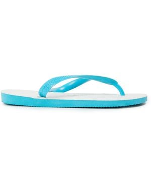 Havaianas Tradicional 39 40 Flip Flops - Blue