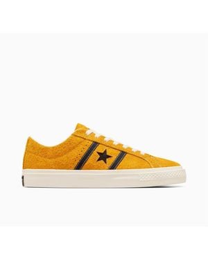 Converse Adults One Star Academy Pro Suede Skate Shoes - Yellow