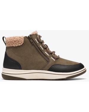Clarks Brinkley Moss Boots - Brown
