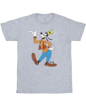 Disney Classic Goofy T-Shirt (Heather) Cotton - Grey