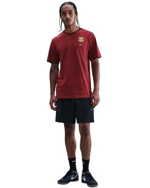Nike Fc Barcelona T-Shirt (Team Rood)