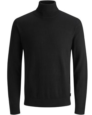 Jack & Jones Trui Emil Knit Roll Neck - Zwart