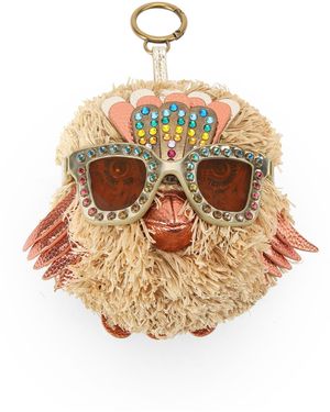 Kurt Geiger Pom Pom Eagle Sungl Charm - Metallic