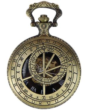 TruClothing Pocket Watch Mechanical Peaky Blinders Hunter Automatic - Metallic