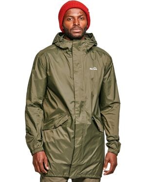 Peter Storm Parka-In-A-Pack Waterproof Jacket, Raincoat For Walking & Hiking - Green