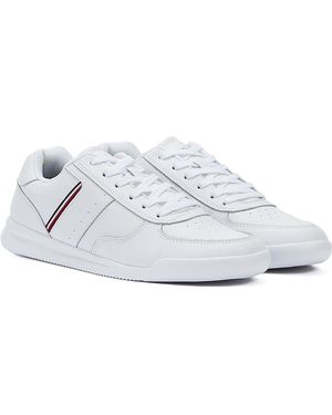 Tommy Hilfiger Lichte Cupsole Sneakers - Wit