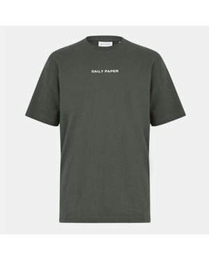 Daily Paper Short Sleeve Crew Neck T-Shirt - Green