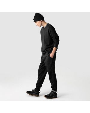 The North Face Zumu Fleece Crew Neck Tracksuit, Tnf Cotton - Black