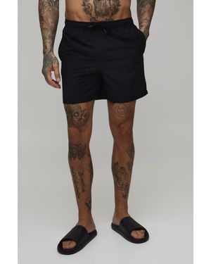 BoohooMAN Tall Short Length Bm Autograph Swim - Black