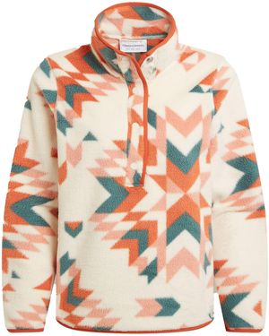 Craghoppers Ladies Massey Overhead Fleece Jacket (Clay) - Orange