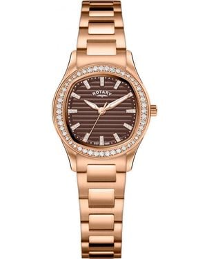 Rotary Rlb10020-16 Ladies Heritage Watch - Metallic