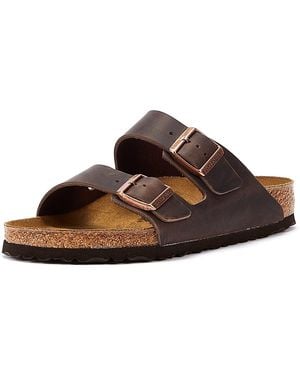 Birkenstock Arizona Habana Sandals - Brown