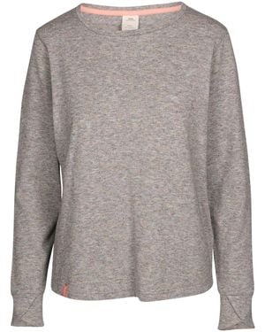 Trespass Ladies Rina Marl Long-Sleeved Top - Grey