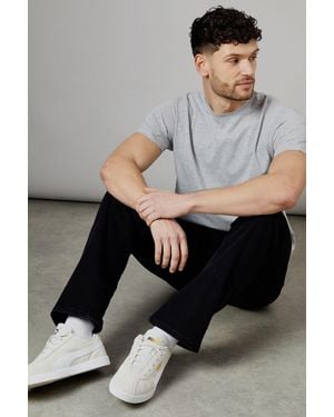 MAINE Premium Stretch Straight Fit Jeans Cotton - Grey