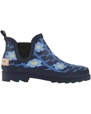 Regatta Ladies Orla Kiely Daisy Wellington Boots - Blue