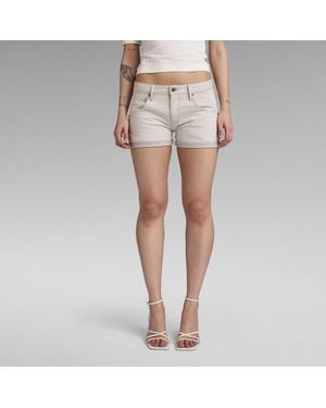 G-Star G-Star Raw Y2K Denim Shorts - Natural