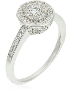 Orphelia 925 Sterling Ring - White