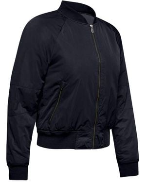 Under Armour Move Light Bomber Jacket 1346325 001 Nylon - Blue