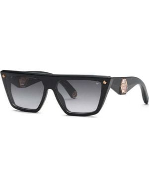 Philipp Plein Spp172S 53 0700 Sunglasses - Black