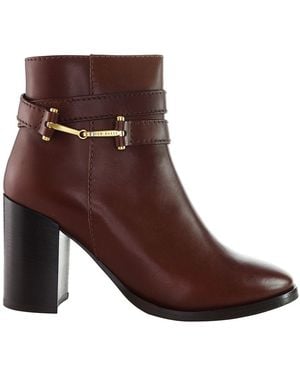Ted Baker Anisea T-Hinge Ankle Boots - Brown