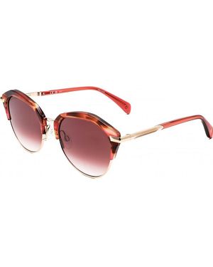 Rag & Bone Rnb1080 G S 55 L7F Sunglasses - Red
