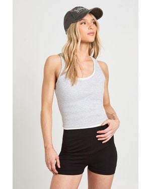 Boohoo Petite Basic Shorter Length Cycling Short - White