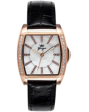 Yonger & Bresson And Bresson: Rose Watch With Dial - White
