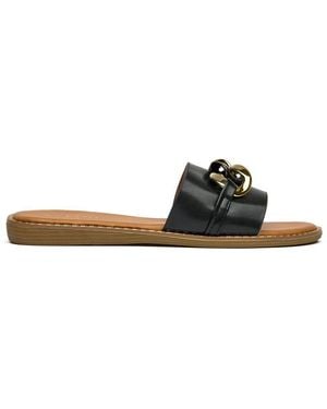 Lotus Cesena Sandals - Black