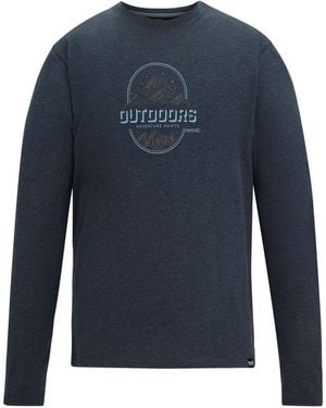Regatta Maylow Outdoors Long-Sleeved T-Shirt - Blue