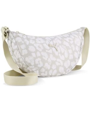PUMA Accessories Pop Half Moon Shoulder Bag - White
