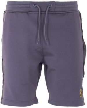 Luke 1977 Tape Logo Sweat Shorts - Blue