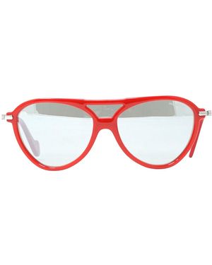 Moncler Ml0054 67C Oo Sunglasses - Red