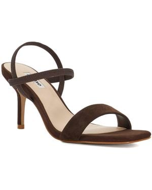 Dune Methodical Mid Height Strappy Sandals - Brown