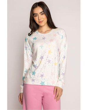 Pj Salvage Starry Shirt - White