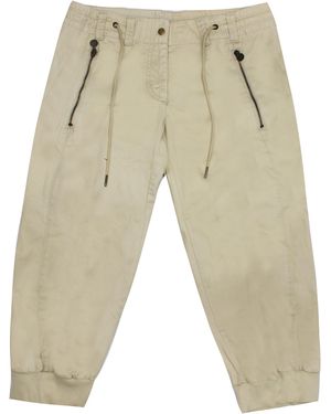 Nike Cropped Trousers Capri Joggers 213236 168 Cotton - Natural