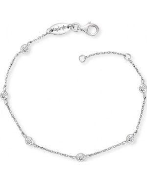 Engelsrufer Erb-Lilmoon-Zi Ladies Moonlight Bracelet - White