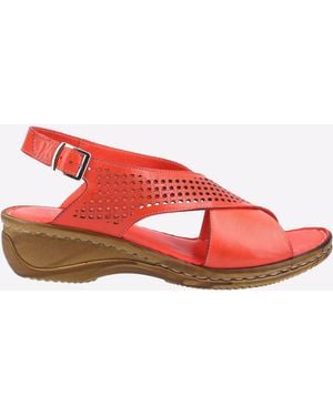 Fleet Foster Judith Leather - Red