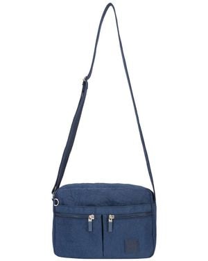 Art-sac Multi Zip Cross Body Bag - Blue