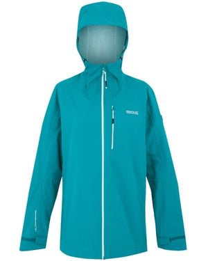 Regatta Ladies Birchdale Ii Waterproof Jacket (Exotic Plume) - Blue