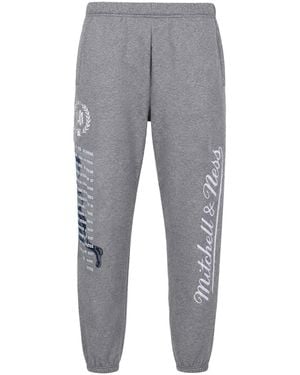 Mitchell & Ness Team Origins Fleece Track Trousers - Grey