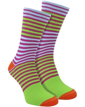 Sock Snob Mencap Novelty Cotton Socks - Green