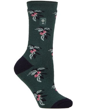 Heat Holders Thermal Socks - Green