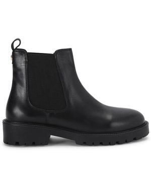 Carvela Kurt Geiger Leather Amara Chelsea Boots - Black