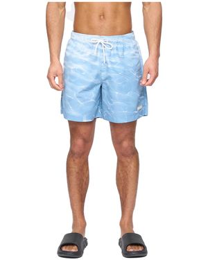 Henleys Henpool Swim Shorts (Denim) - Blue