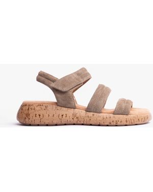 Hush Puppies Skye Sandals Sage - Pink