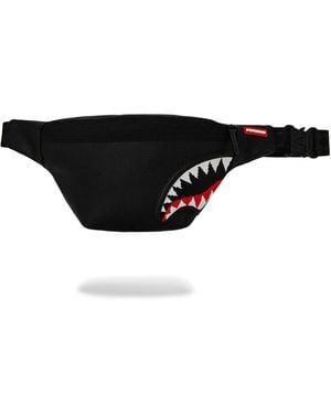 Sprayground Knit Commander Savvy Crossbody Bag - Black