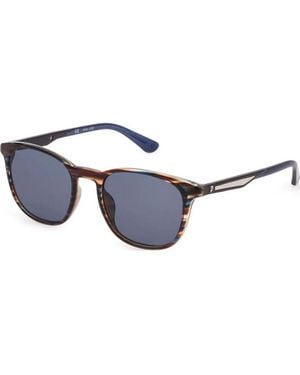 Police Splf18M530M61 Splf18M 53 0M61 Sunglasses - Blue
