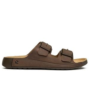Ecco Cozmo Sandals - Brown