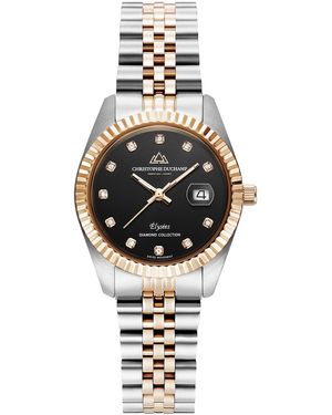 Christophe Duchamp Rose Elysees Sunray Watch 33Mm - Metallic